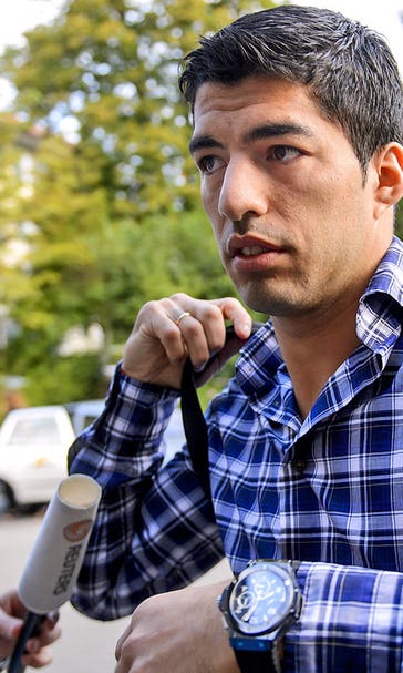 Suarez arrives for appeal hoping to halve four-month suspension